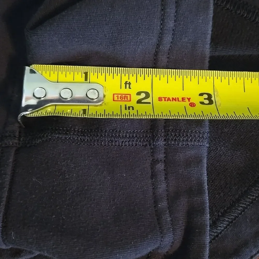 Lululemon Inner Glow Short 3" Terry Black Size 14 Womens Plus Pockets - Picture 12 of 16